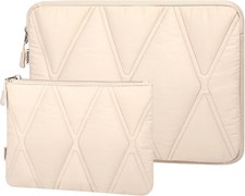 Cute Apricot Laptop Sleeve Case for 14-15 Inch MacBook Air 15 M2/M3/M4 2022-2025 picture