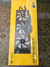 Corsair iCUE H150i RGB PRO XT 360mm Black RGB Liquid CPU Cooler picture