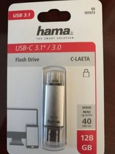 Hama Flash Drive C Laeta Usb-c 3.1* / 3.0, 128gb 40 MB/sec picture