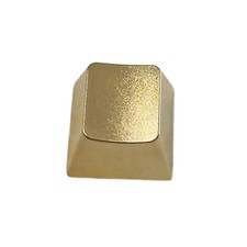 1PC Metal Keycap Gold Zinc Alloy for Mechanical Keyboard Customization picture