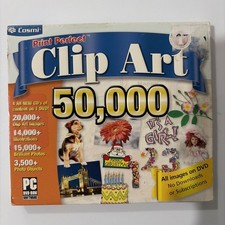 Cosmi Print Perfect Clip Art 50,000 PC DVD-ROM Software picture