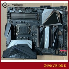 FOR GIGABYTE Z490 VISION D DDR4*4 128GB LGA1200 HDMI ATX Motherboard Test OK picture
