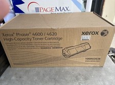 Genuine OEM Xerox 106R02638 Black High Yield Toner For Phaser 4600,4620   NEW picture