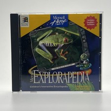 Microsoft Home Explorapedia The World of Nature CD-ROM PC Windows 1995 Rare picture
