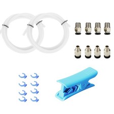 3D Printer Bowden PTFE Tube 2M 1.75mm Filament PC4-M6 PC4-M10 Fittings Cutter picture