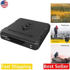 Dual Slot CFexpress B SD Card Reader USB 3.2 Gen 2 10Gbps Fast Transfer Magnetic picture