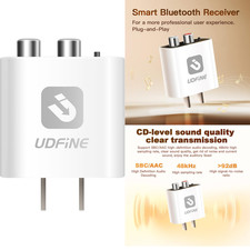 Smart Bluetooth 6.0 to AUX/RCA Adapter & Receiver for Home Stereo, Wireless picture