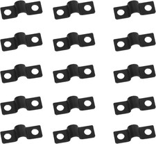 100Pcs 1/4 Inch U-Shaped Pipe Clamp Stainless Steel Heavy Duty Connector picture