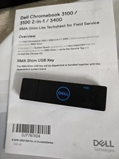 DELL Chromebook 3110 and 3110 2-in-1 RMA Shim LITE  USB P/N 1TD9X picture
