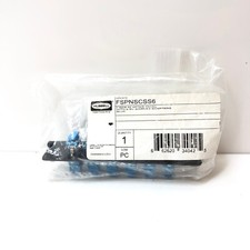Hubbell Fiber Optic Adapter Plate 6 SC Simplex FSPNSCSS6 picture