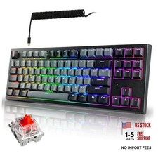 Phantom+ Elite 87 Key RGB Mechanical Phantom+ Elite 87 | Black Red Switch picture