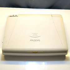 Vintage Brother GeoBook NB-60 Laptop (2) OEM BA-4000 Batteries Clean Bay parts picture