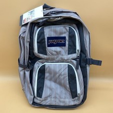 JanSport The Merit Stripped Large 18” Backpack With Laptop Pocket New With Tags picture