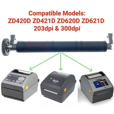US P1080383-414 Platen Transfer Roller Kit for Zebra ZD420D ZD620D Lable Printer picture