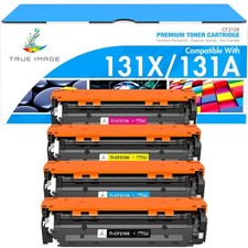 Toner Cartridge 4 Pack 131A 131X Compatible HP LaserJet Pro 200 Color picture