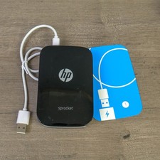 HP Sprocket Black Mini Wireless Bluetooth Photo Printer Model SNPRH-1603 X7N08A picture