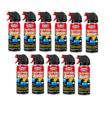 Homebright Electronics Duster 10 oz 11-Pack Compressed Gas Dust Remover picture