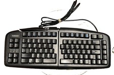 Goldtouch SK-2720 Ergonomic Split Wired Keyboard, Enhanced Keys, Black/Silver picture