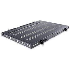 StarTech.com 1U 4-Post Adjustable Vented Server Rack 1.7