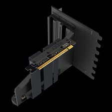 NZXT Steel Vertical GPU Mounting Kit/Riser Cable, AB-RH175-B1 (BLACK) picture