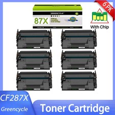 US STOCK 6PK CF287X Toner for HP 87X LaserJet MFP M527f M527z Printer High Yield picture