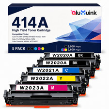 5PK 414A W2020A with Chip Toner for M479fdw M454dw M479fdn M479dw M454dn M455dn picture