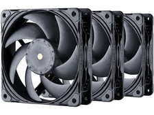 Phanteks T30-120 Triple-Pack 120mm Case Fans, 30mm Thick, 1200-3000 RPM, picture
