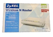 ZyXEL NBG416N 150 Mbps 4-Port 10/100 Wireless In-Home Router NEW picture