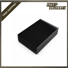 Aluminum Heatsink 100mm Large Black Oxide Cooling Fin 22 Fin 120mm For picture