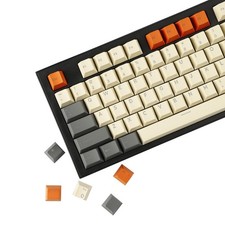 Carbon Miami Double Shot Shine Through Backlit Keycaps for Mechanical Keyboard picture