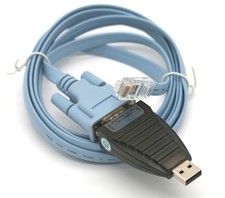 Cisco Compatible USB to Serial RJ45 DB9 Kit 72-3383-01 FTDI Console Cable picture