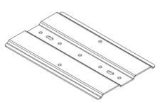 Chatsworth - 12121-712 - 12121-712 6 Channel Rack-To-Runway Mounting Plate picture
