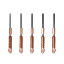 5PCS K2 plus Nozzle Kits, Titanium Copper Alloy Hardened Steel Quick-Swap Nozzle picture