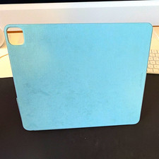 Apple Smart Folio Folding Case Cover w/ Magnetic Stand, Blue picture