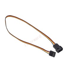 2pcs 300mm 4pin to 4pin PWM PC CPU Radiator Fan Connector extension Power Cable picture