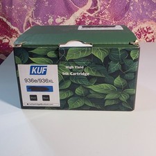 KUF 936e 936XL Black Ink Cartridge V26.3.1 Chip High Yield NEW Open Box 1PK picture