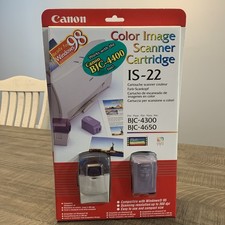 Genuine Canon Color Image Scanner Cartridge IS-22 BJC 4300 4650 New In Box picture