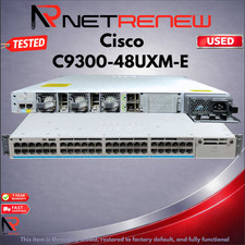 Cisco C9300-48UXM-E 48 Port  Network Essentials mGig UPOE Switch picture