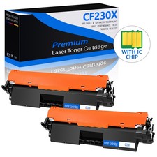 2PK CF230X BK Toner Cartridge for HP 30X LaserJet Pro MFP M227fdn M203dw M203dn picture