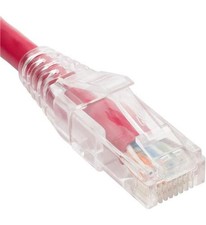 ICC ICPCST03RD 3ft CAT6 Patch Cord Red Low Profile picture
