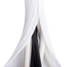 6.6ft - 4/5 inch White Cable Sleeve, Cable Organizer for Desk PC TV Computer,... picture