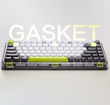 ASUS Gasket Quiet Keystrokes, Aurora Green Jelly 75 Three-Mode Wireless Keyboard picture