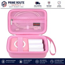 Lightweight Multi-Compartment Printer Case for HUIJUTCHEN - Stylish Pink Design picture