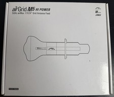 NEW Ubiquiti Networks airGrid M5 Hi Power 5GHz airMAX 17x24 Grid Antenna Feed picture
