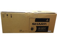 SHARP AR-202NT AR202NT Black Toner Genuine OEM Retail Box Quick Ship NIB New picture