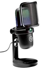 ELECOM HS-MC14UBK Condenser Microphone USB Connection Unidirectional Black with picture
