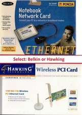 Vintage Network Card: Belkin F5D5020  OR  Hawking H-WP102 picture