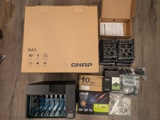 QNAP TS-673A-16G 6-Bay HomeLab NAS FULLY-LOADED + 10GbE GPU SSD ALL ORIGINAL PKG picture