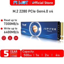 Fikwot SSD M.2 NVMe 2280 PCIe Gen4.0 SSD Hard Drive With Heatsink For PS5 PC LOT picture