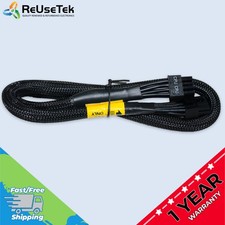 8-Pin Modular PSU to Dual 4-Pin EPS12V CPU Power Cable | 26 Inches picture